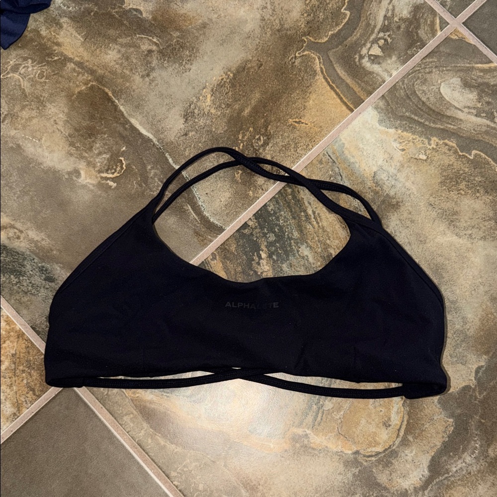 Alphalete Black Sports Bra